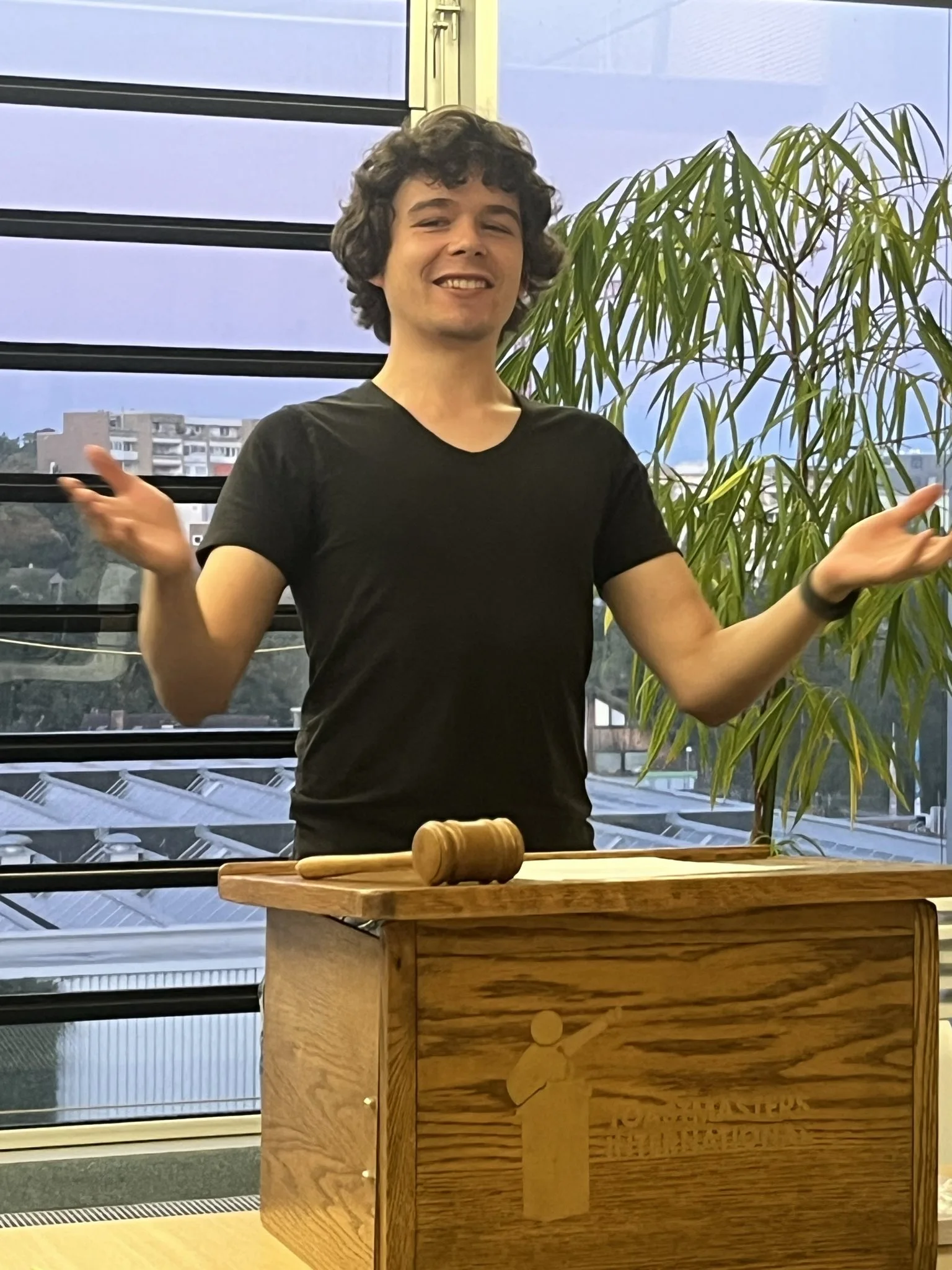 Sebastian is an experienced toastmaster at speakers express Böblingen. He also was Club President.